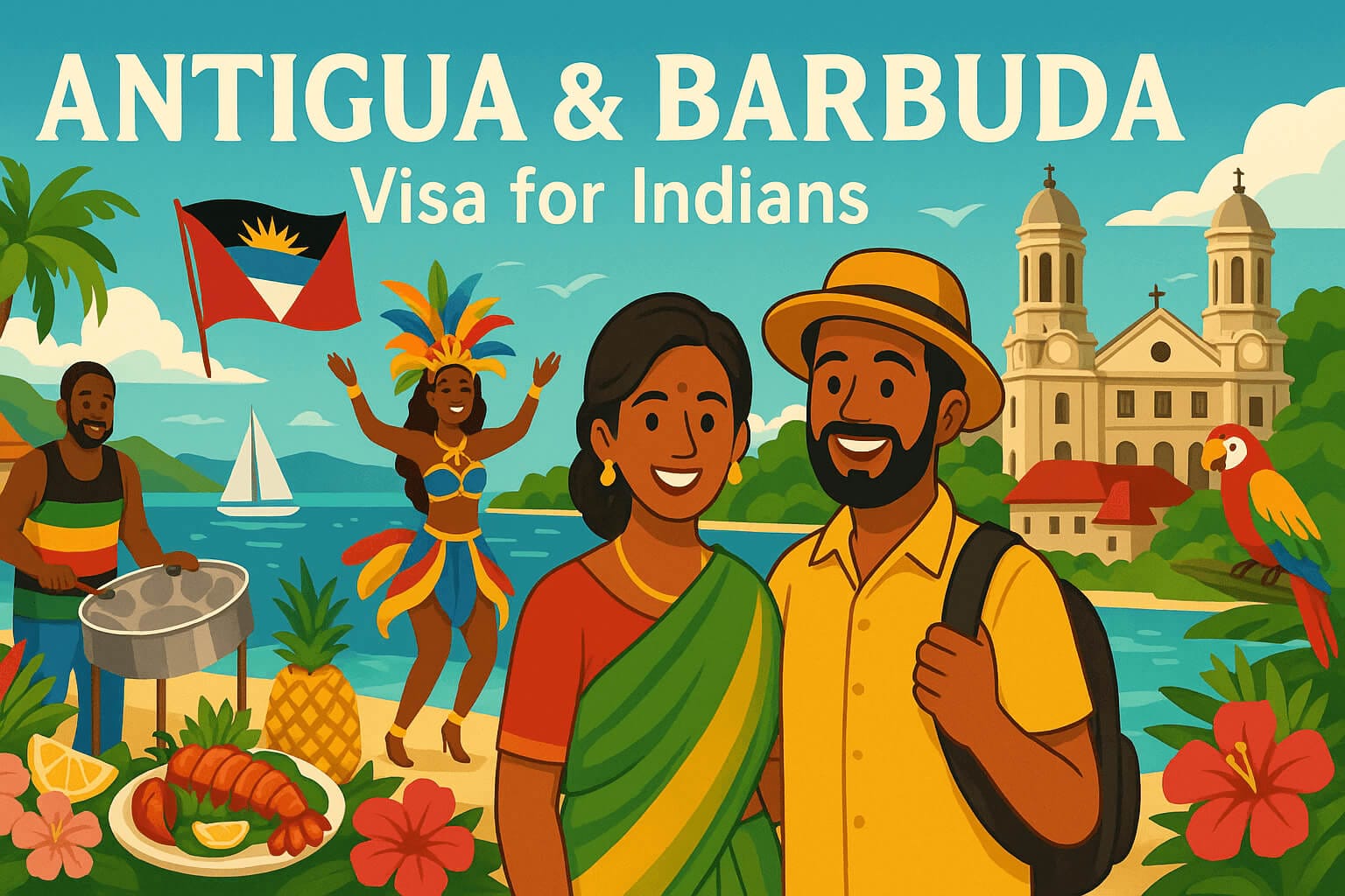 Antigua and Barbuda Tourist Visa for Indians - Apply Online Easily