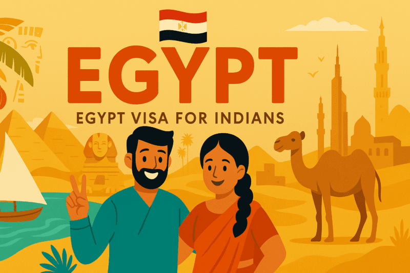 Egypt Tourist Visa for Indians - Apply Online Easily