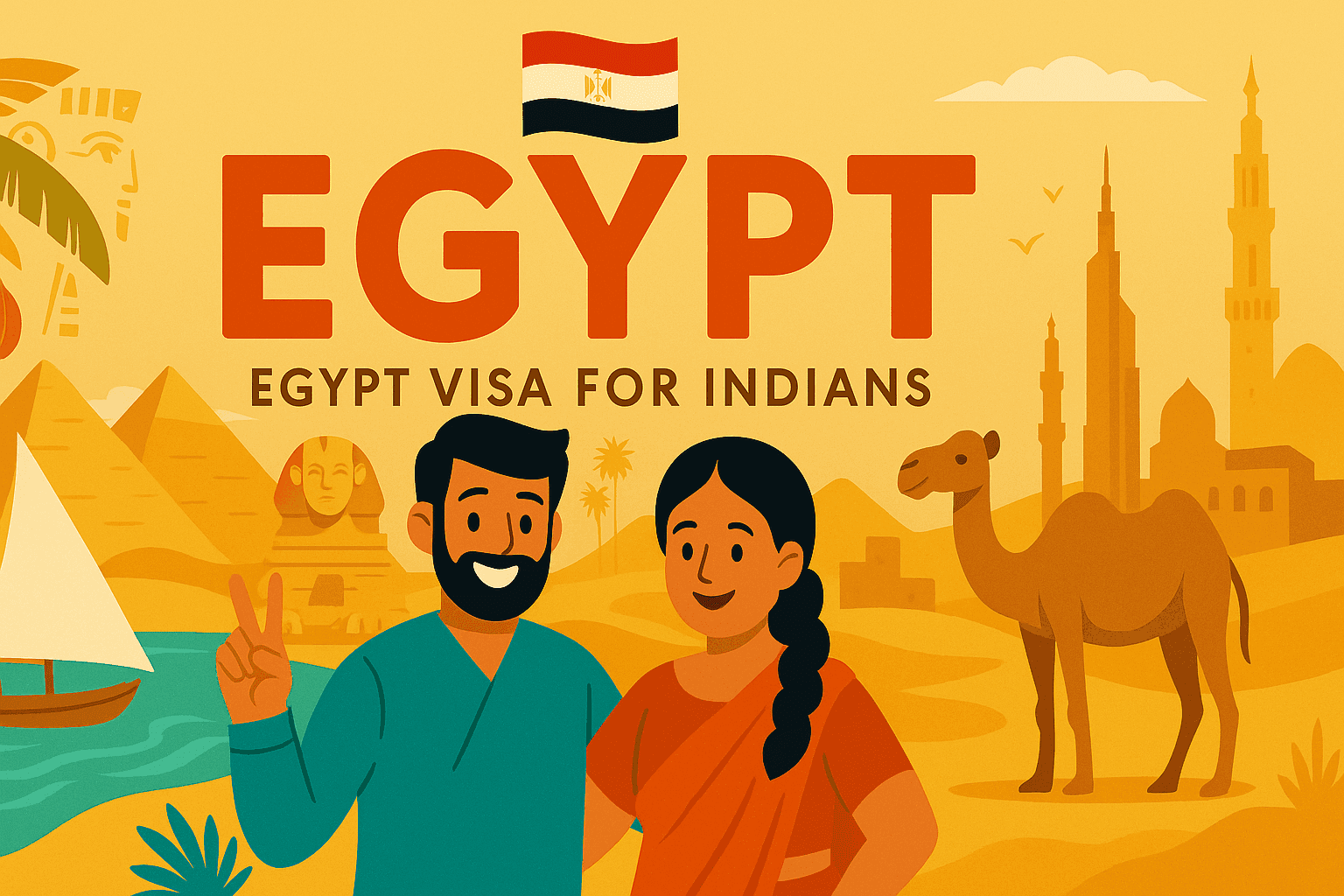 Egypt Tourist Visa for Indians - Apply Online Easily