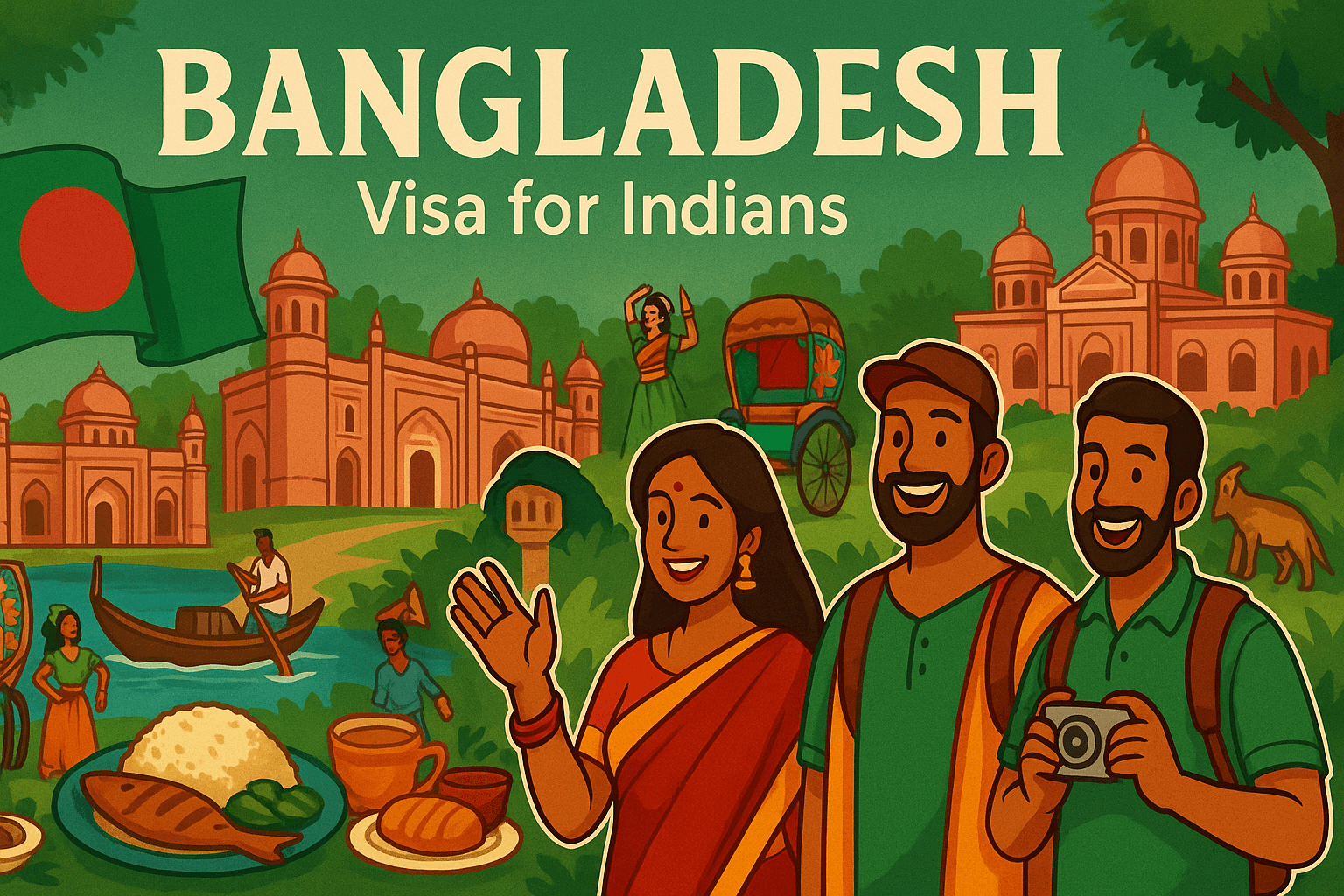 Bangladesh tourist visa for indians
