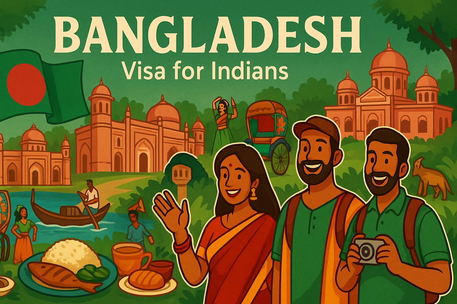Bangladesh tourist visa for indians