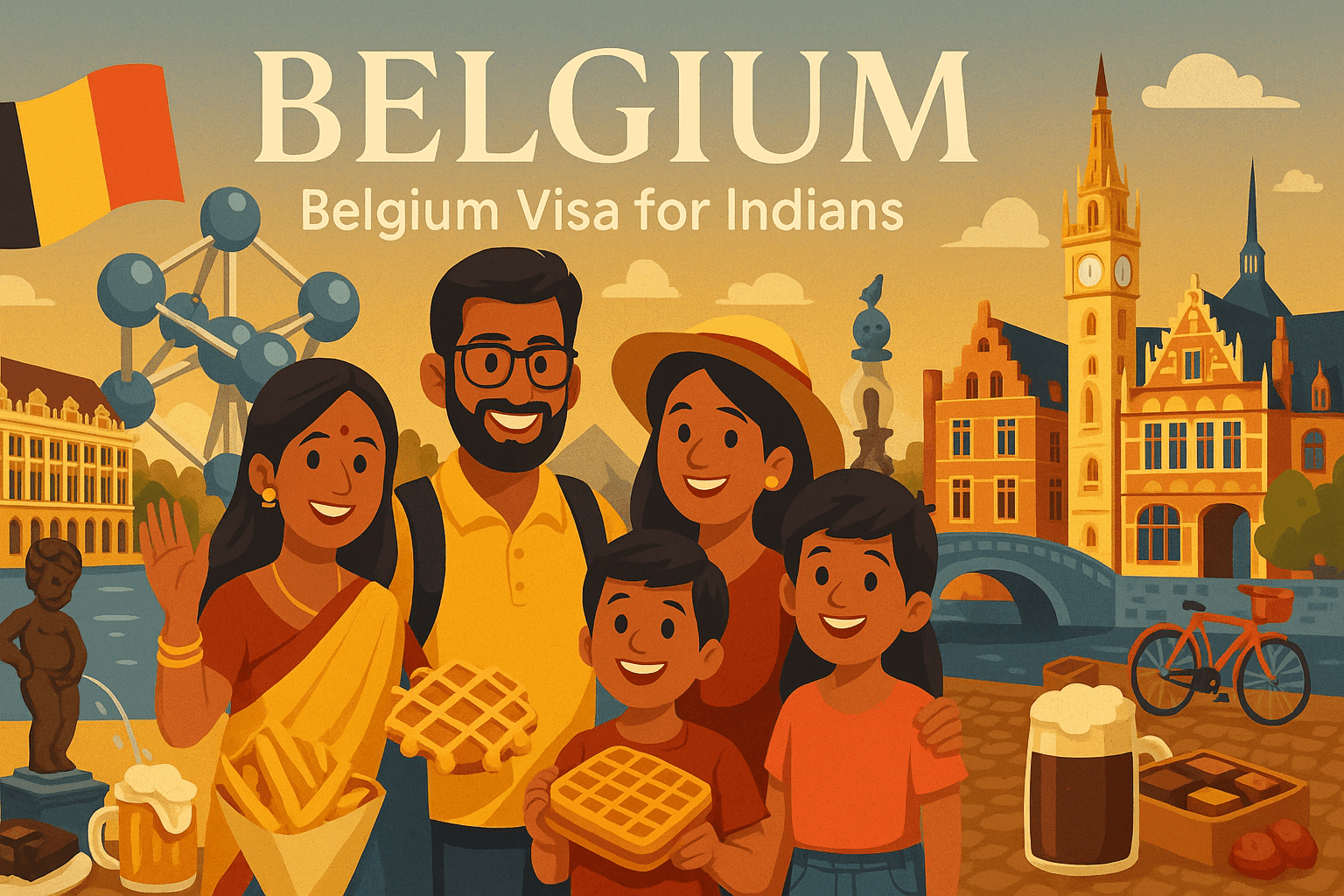 Belgium tourist visa for indians