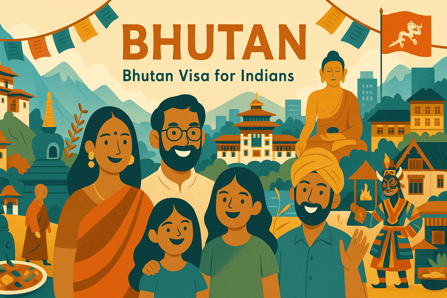 Bhutan tourist visa for indians