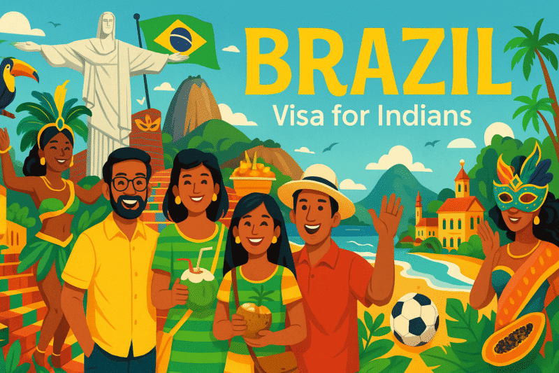 Brazil tourist visa for indians