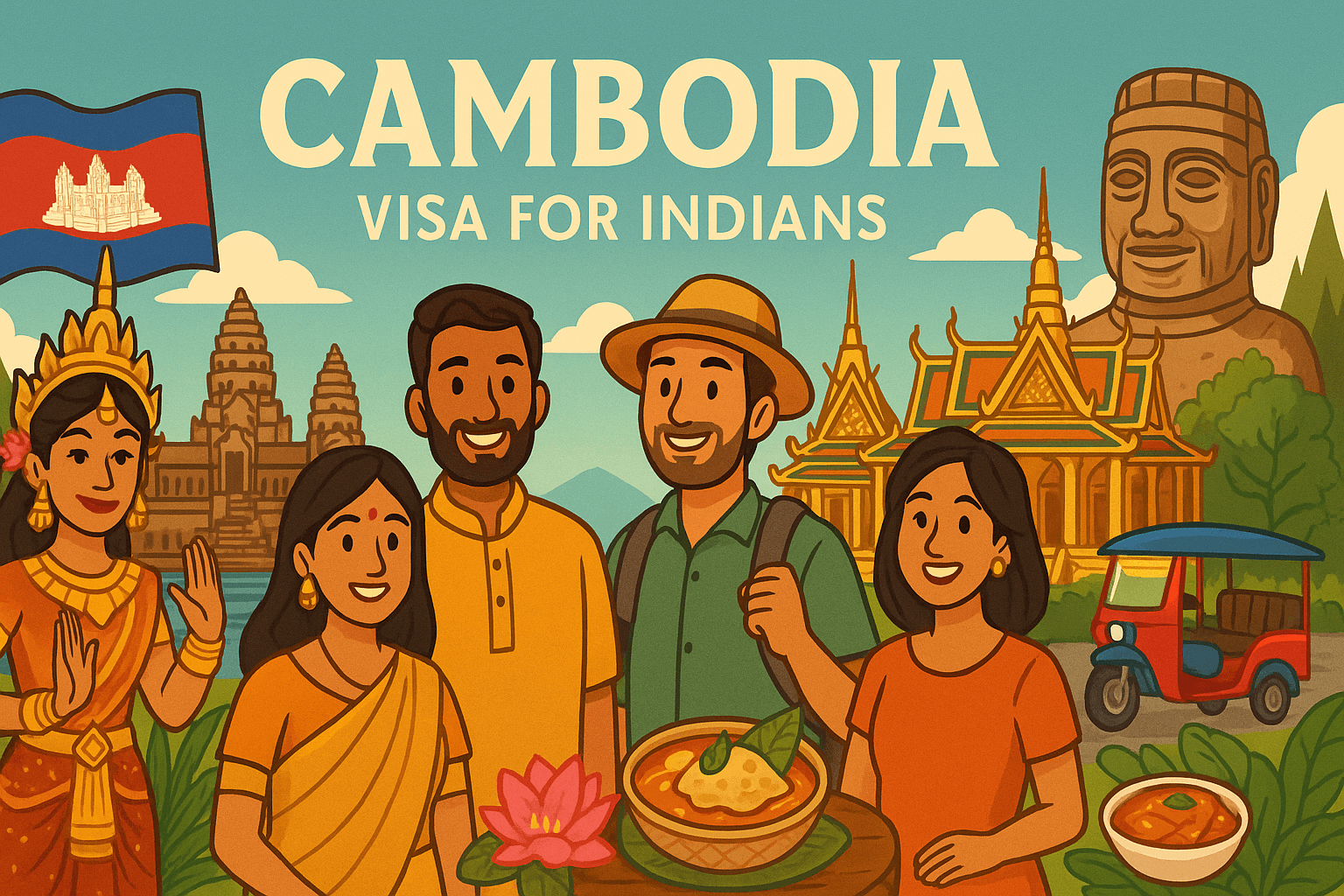 Cambodia tourist visa for indians
