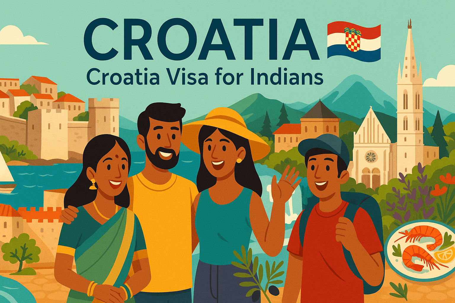 Croatia tourist visa for indians