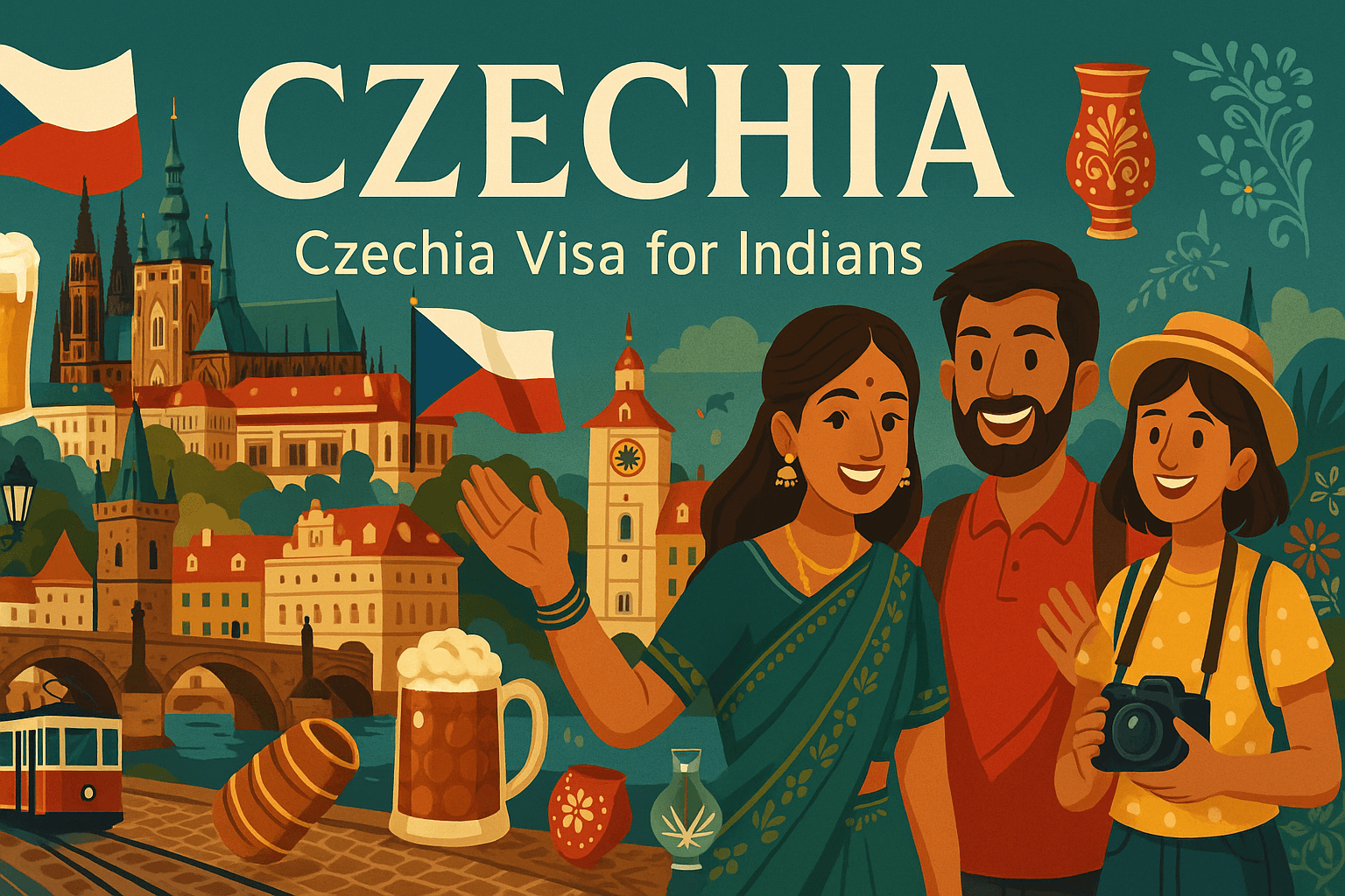 Czechia tourist visa for indians
