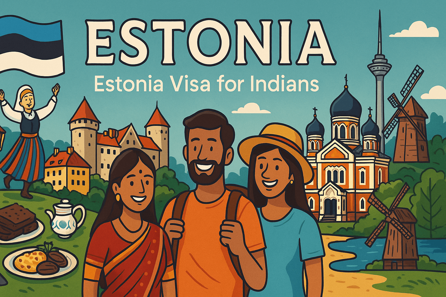Estonia tourist visa for indians