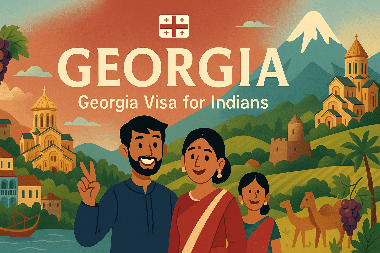 Georgia Tourist Visa for Indians - Apply Online Easily