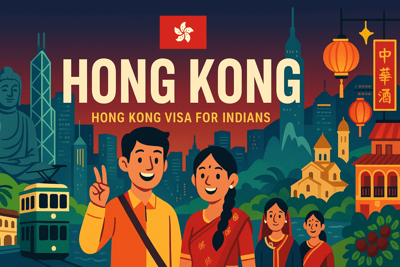 Hong Kong Tourist Visa for Indians - Apply Online Easily