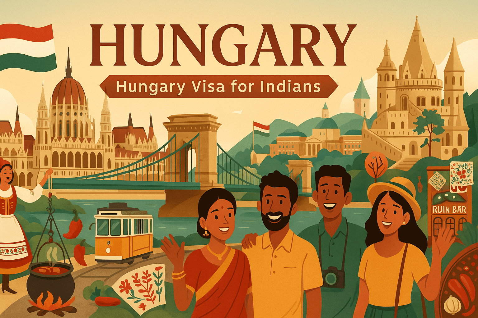 Hungary tourist visa for indians