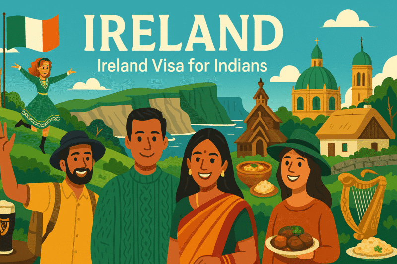 Ireland tourist visa for indians