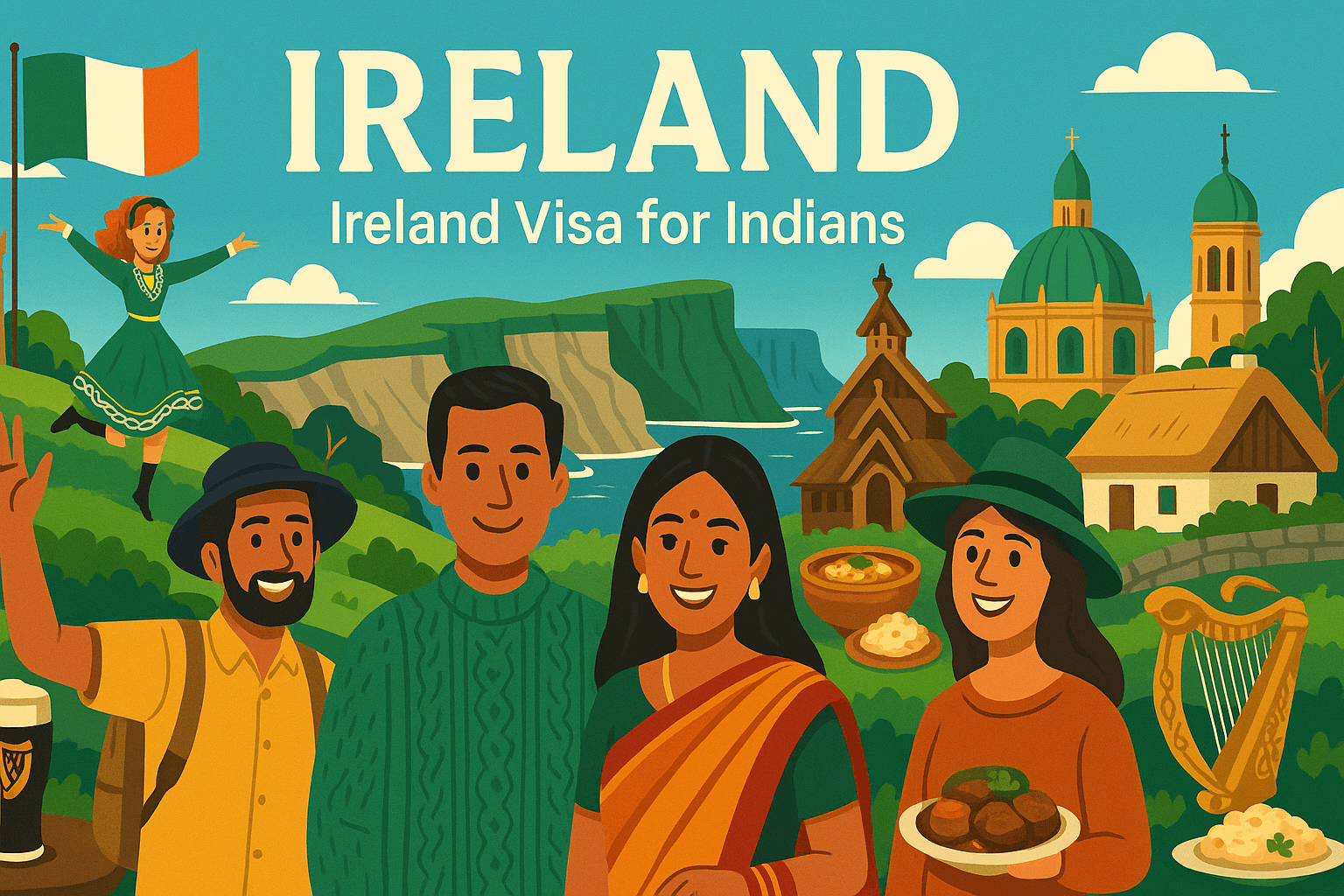 Ireland tourist visa for indians