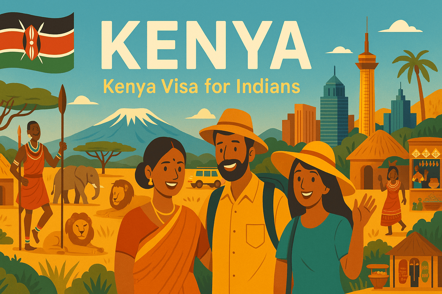 Kenya tourist visa for indians