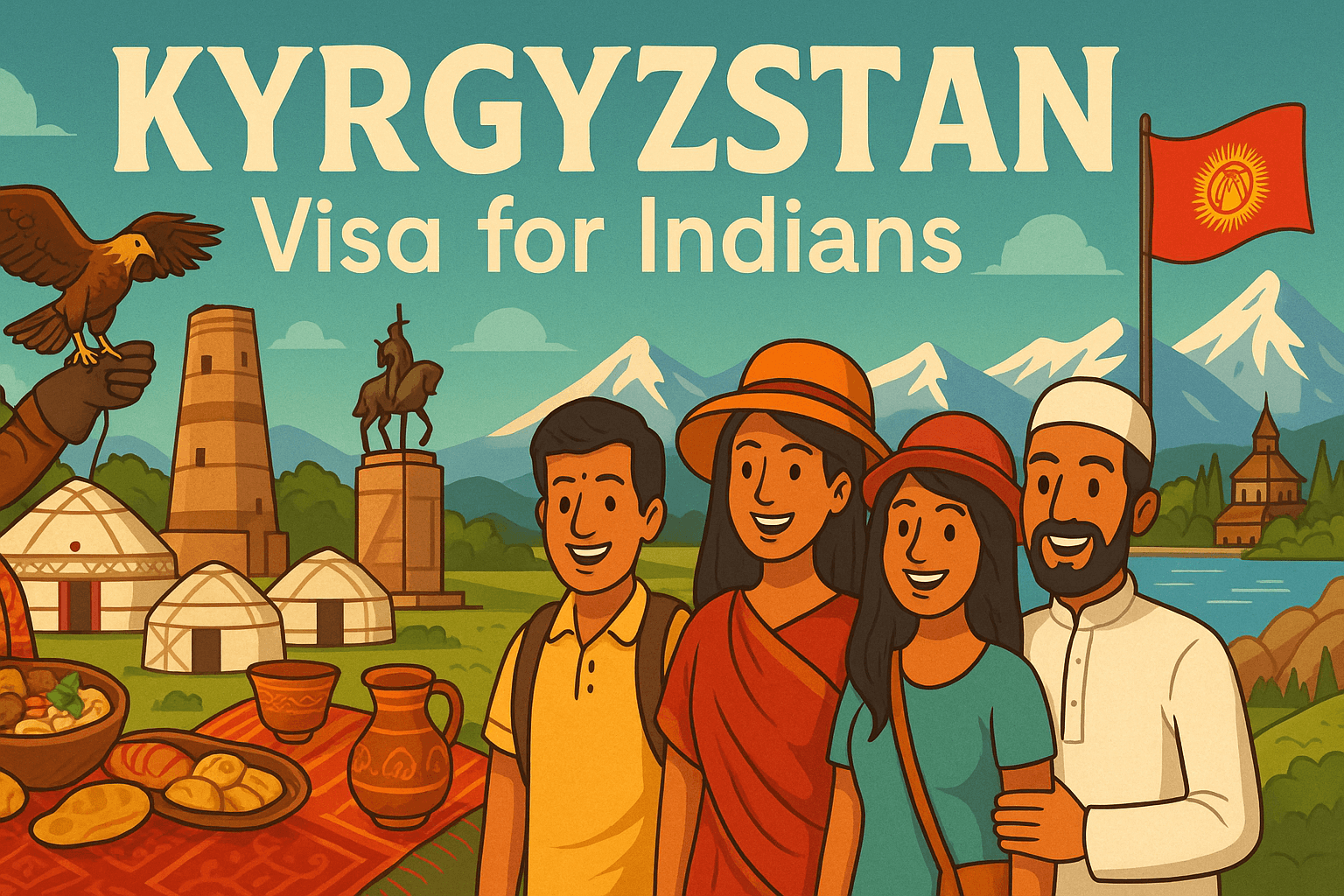 Kyrgyzstan tourist visa for indians