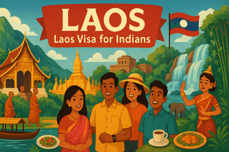 Laos tourist visa for indians