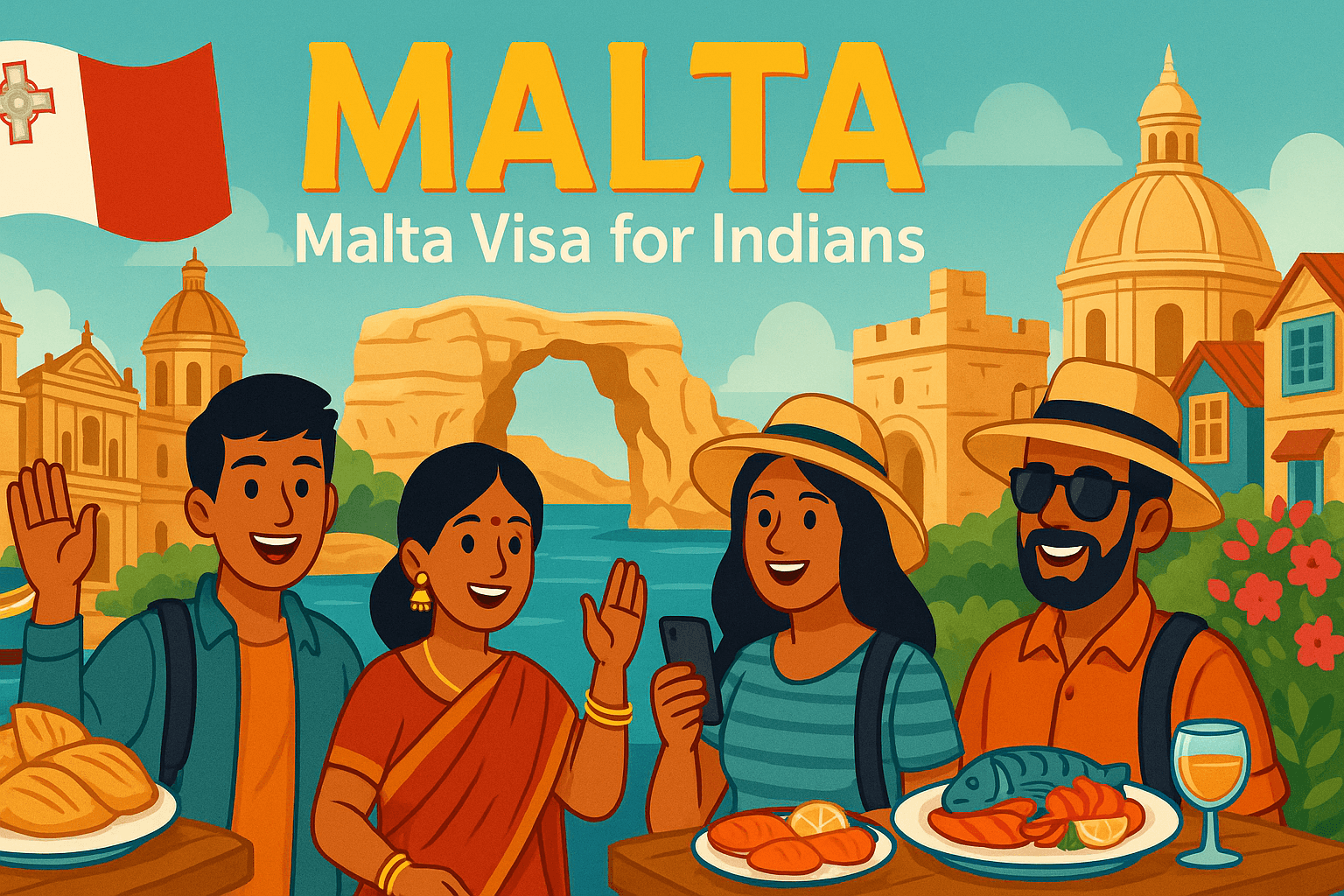 Malta tourist visa for indians