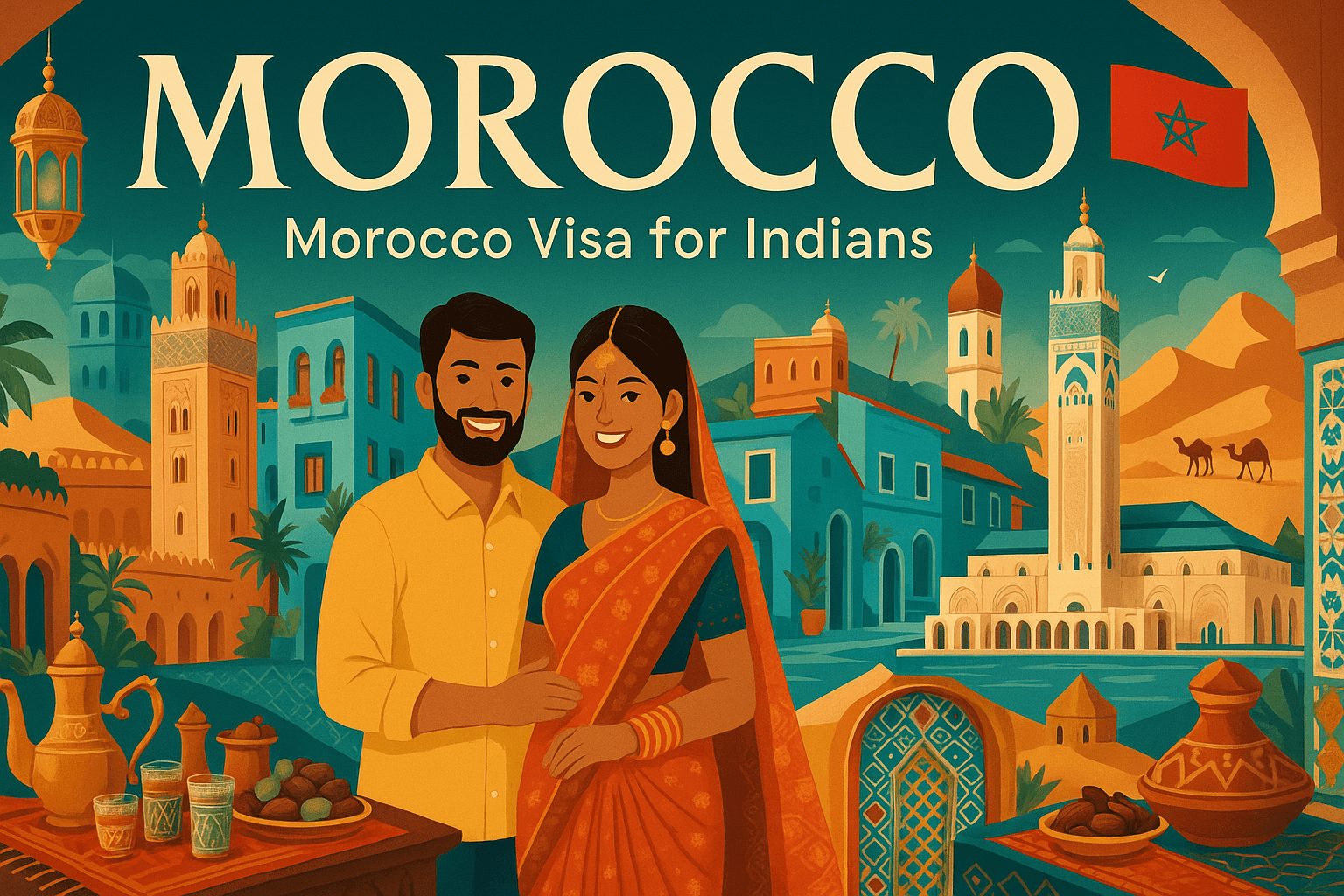 Morocco tourist visa for indians
