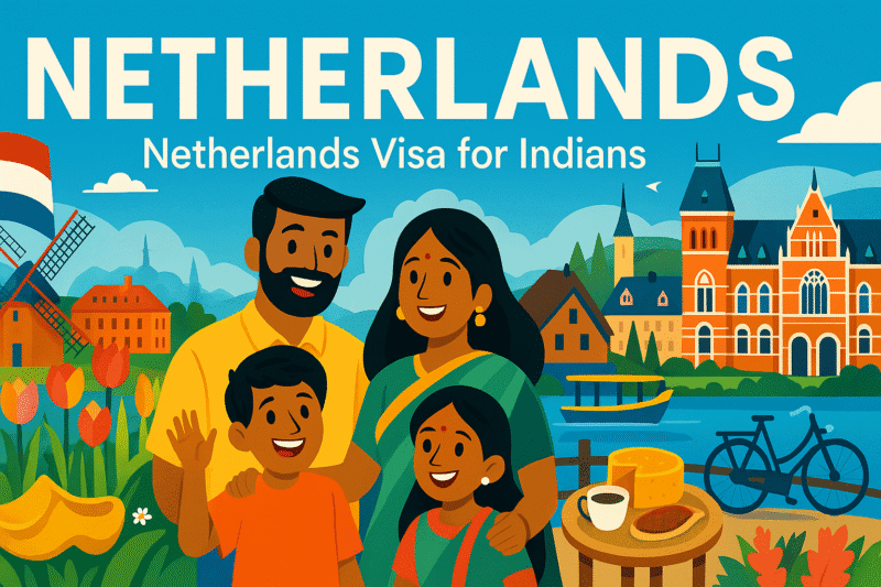 Netherlands tourist visa for indians