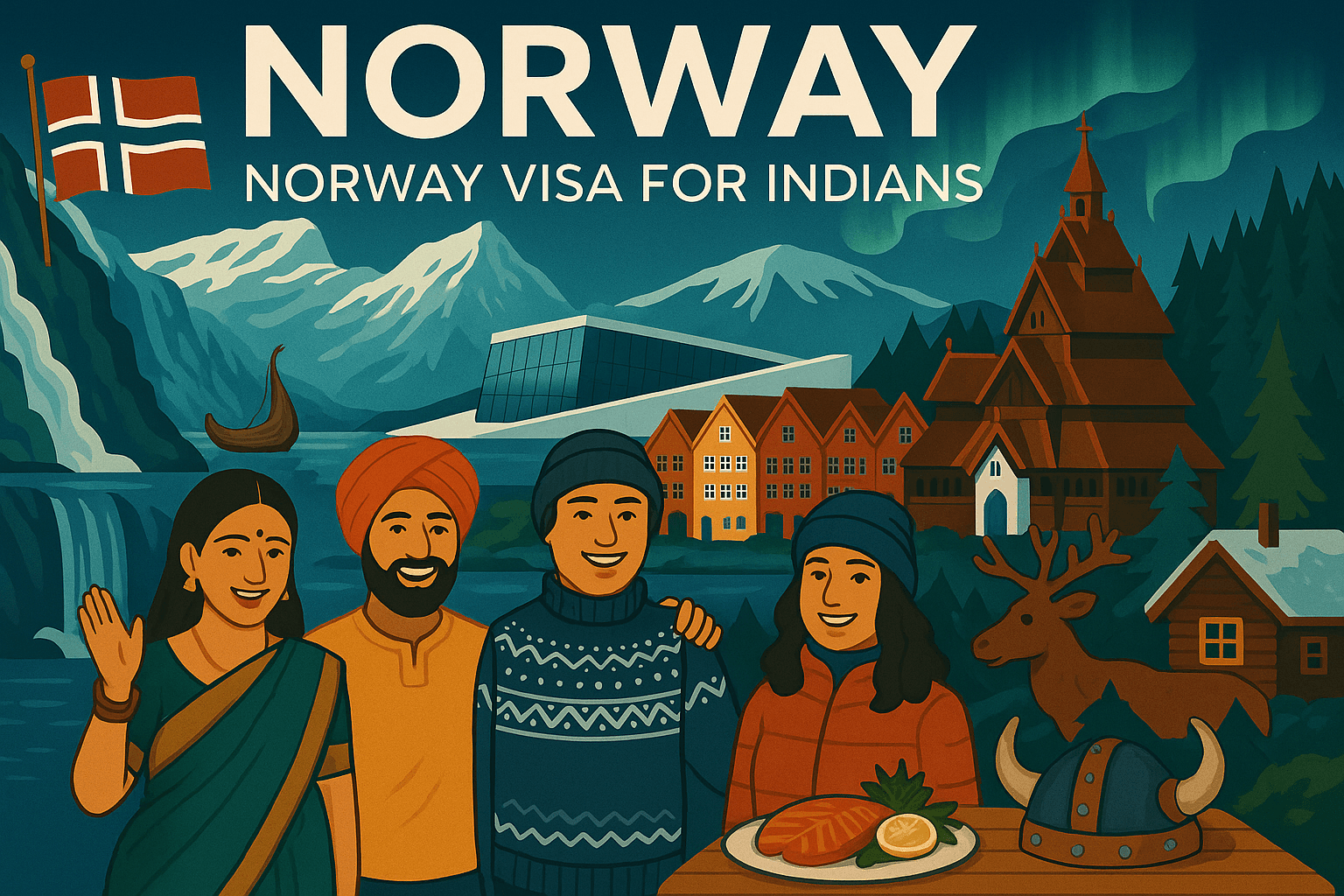 Norway tourist visa for indians