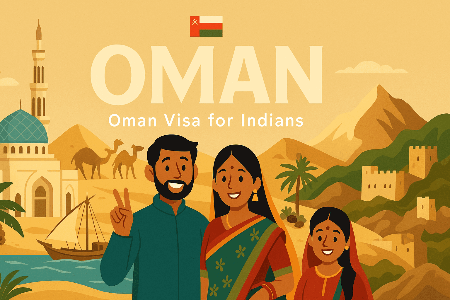 Oman Tourist Visa for Indians - Apply Online Easily