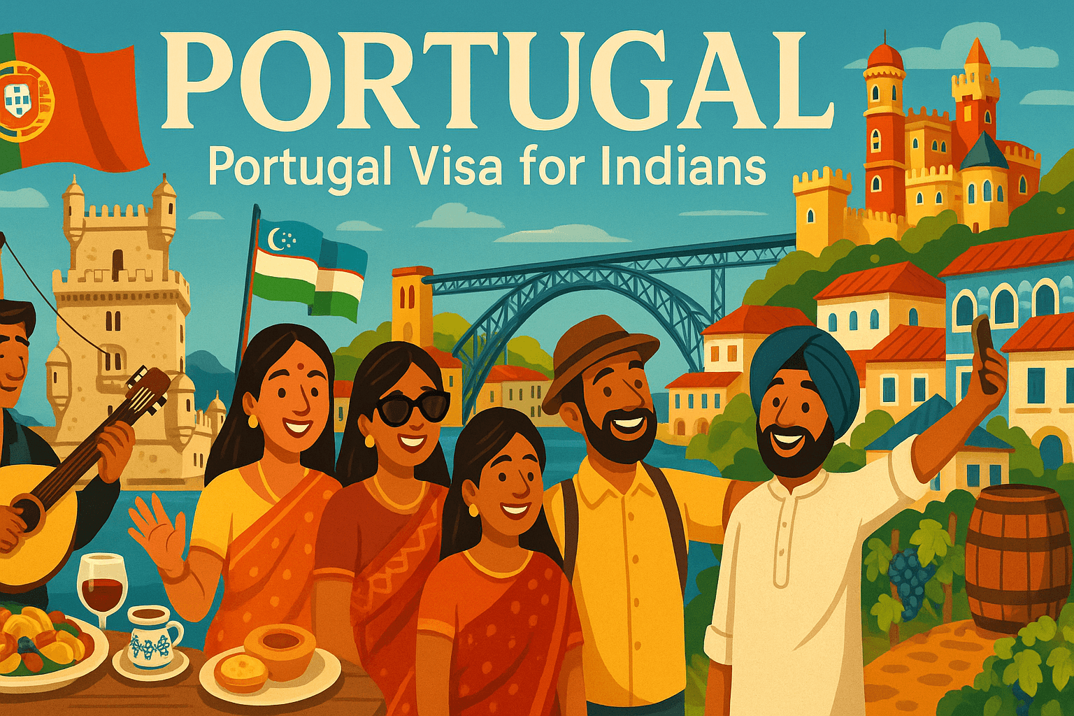 Portugal tourist visa for indians