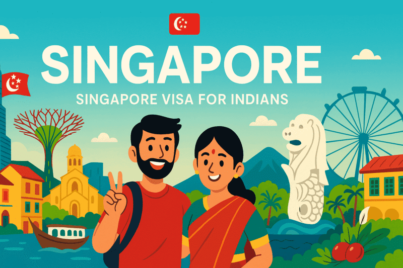 Singapore Tourist Visa for Indians - Apply Online Easily