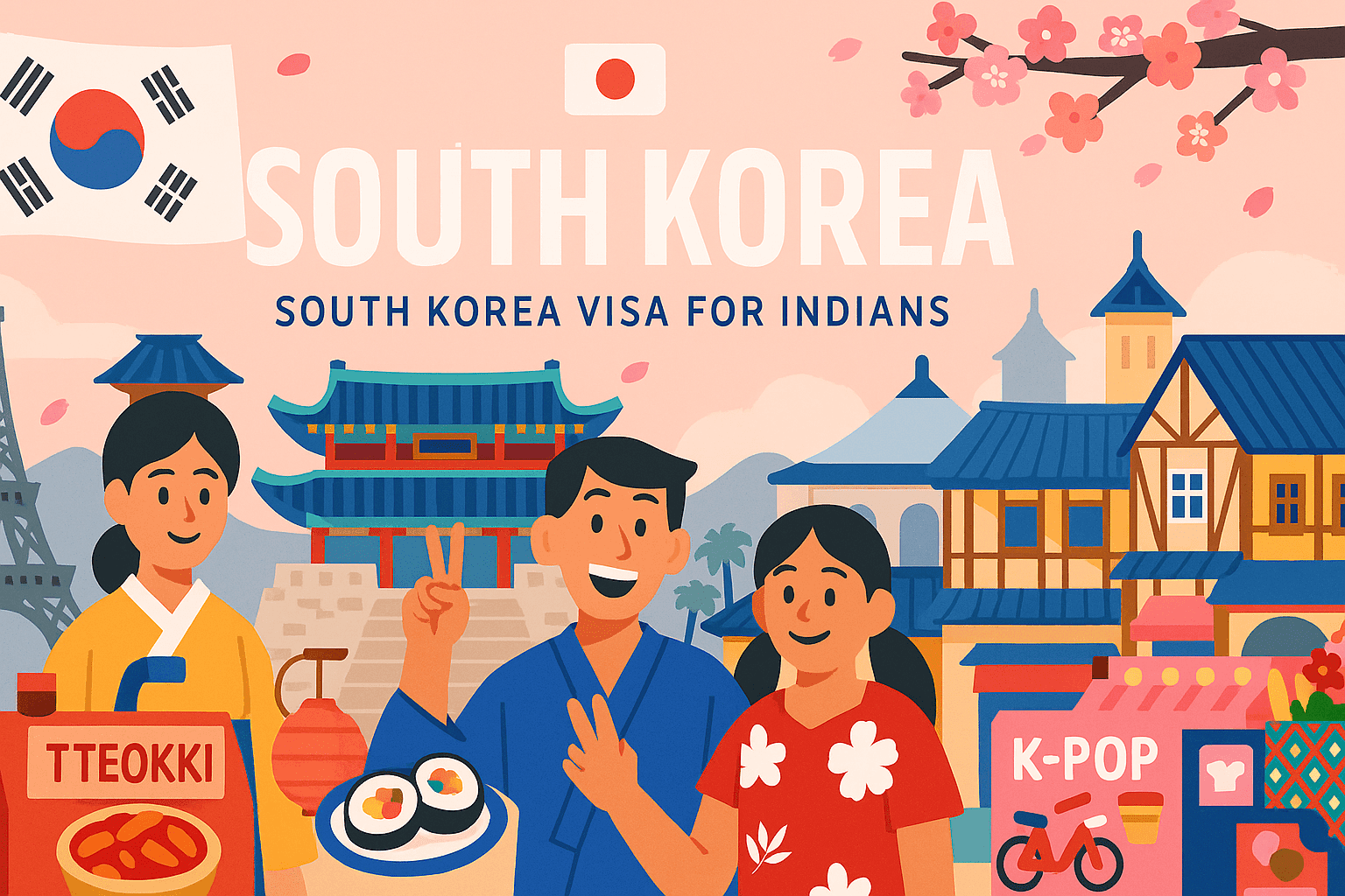 South korea tourist visa for indians