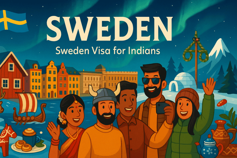 Sweden tourist visa for indians
