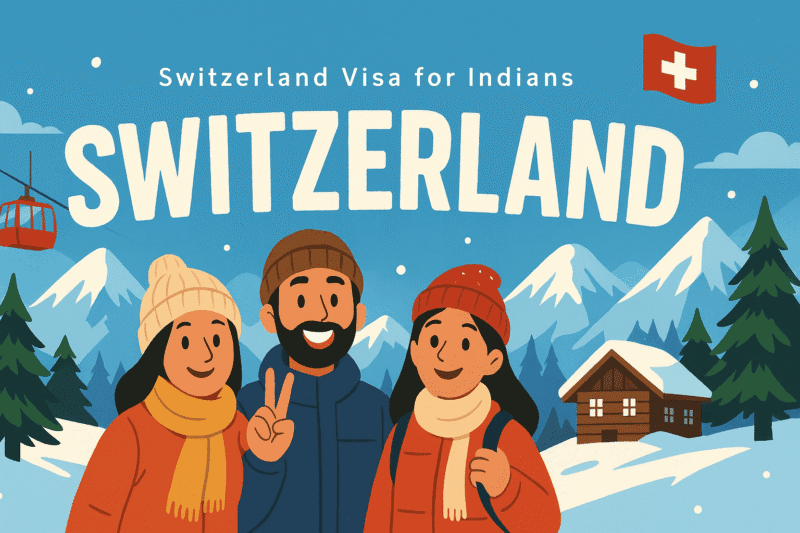 Switzerland Tourist Visa for Indians - Apply Online Easily