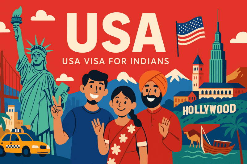 Usa Tourist Visa for Indians - Apply Online Easily