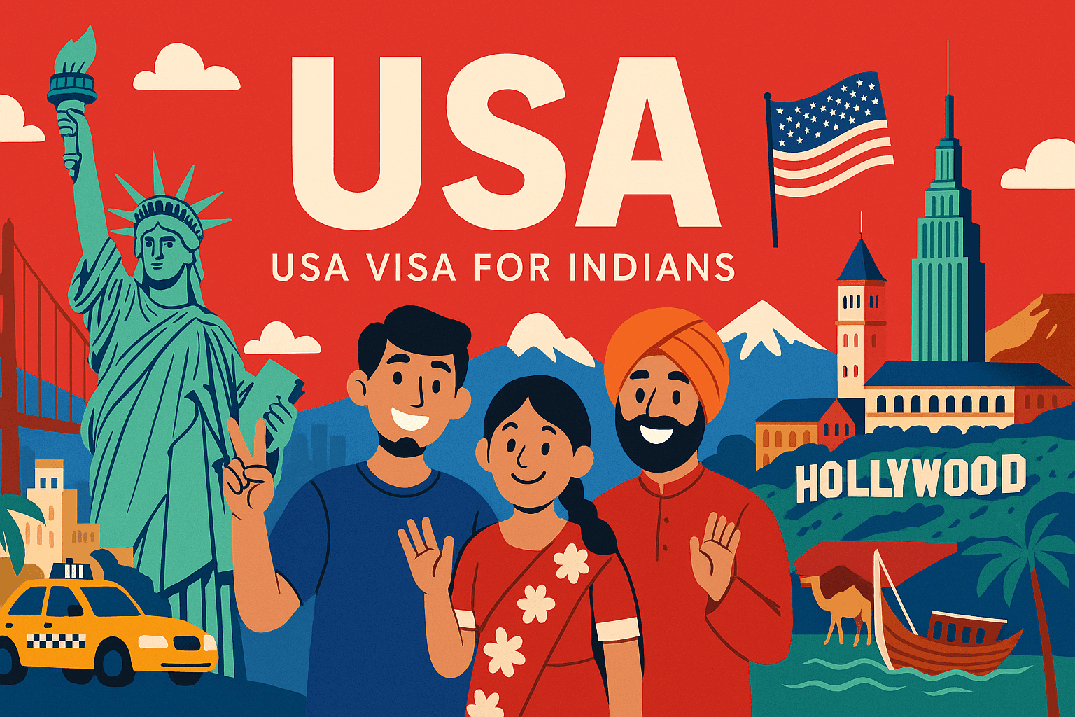 Usa Tourist Visa for Indians - Apply Online Easily
