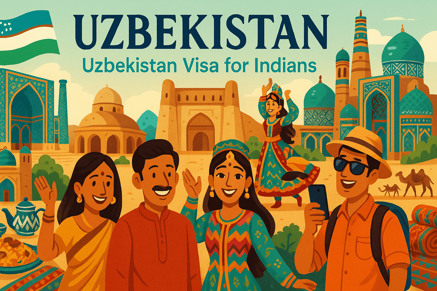 Uzbekistan tourist visa for indians